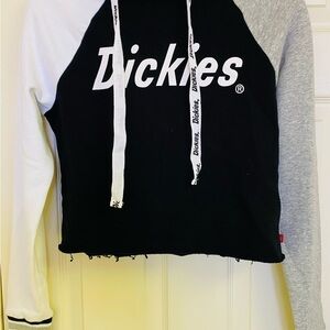 Dickies Color block Crop Hoodie